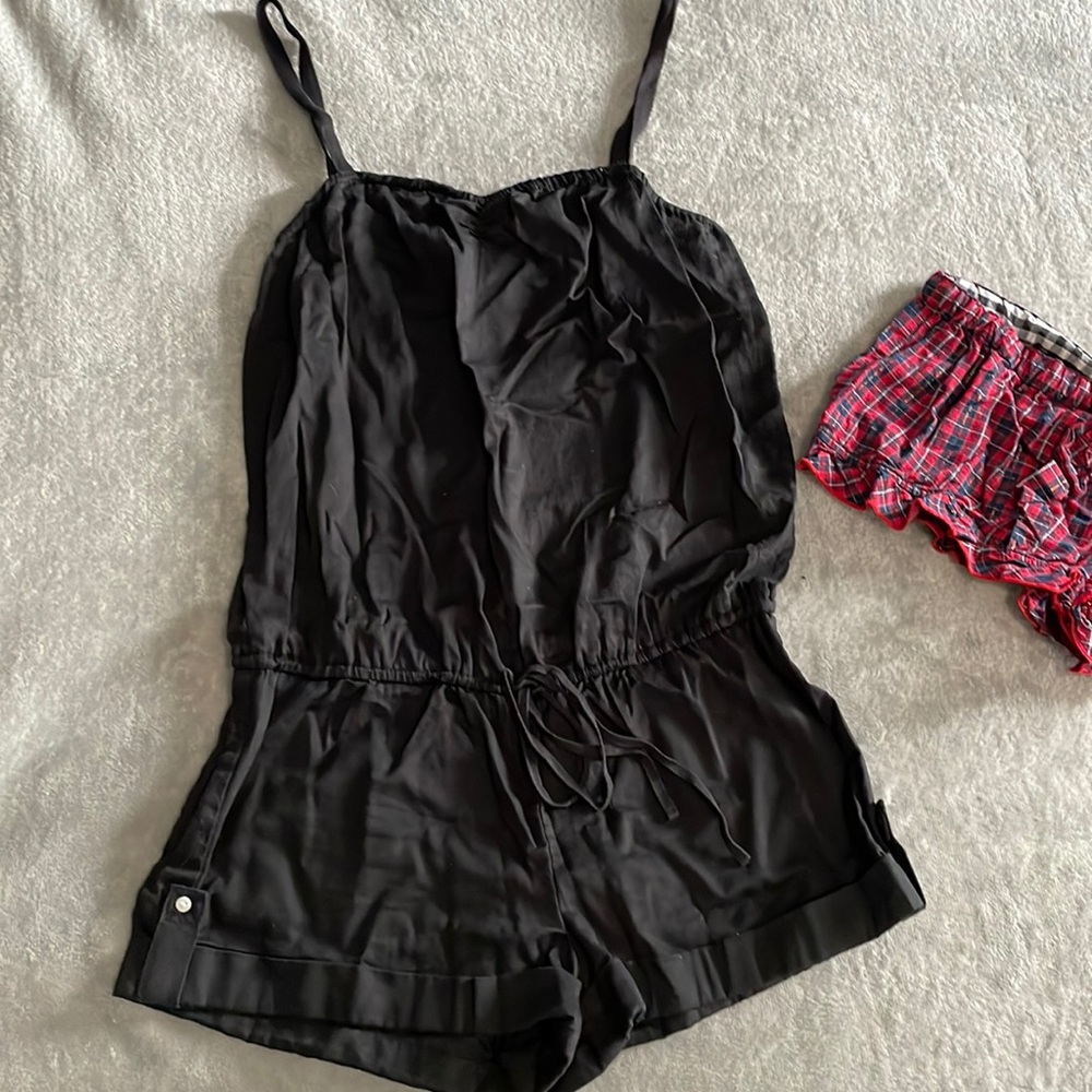 Victoria’s Secret PINK romper size small and shorts size extra small